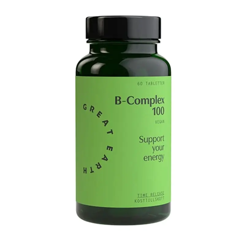Great Earth B-Complex 100 60 Tablets